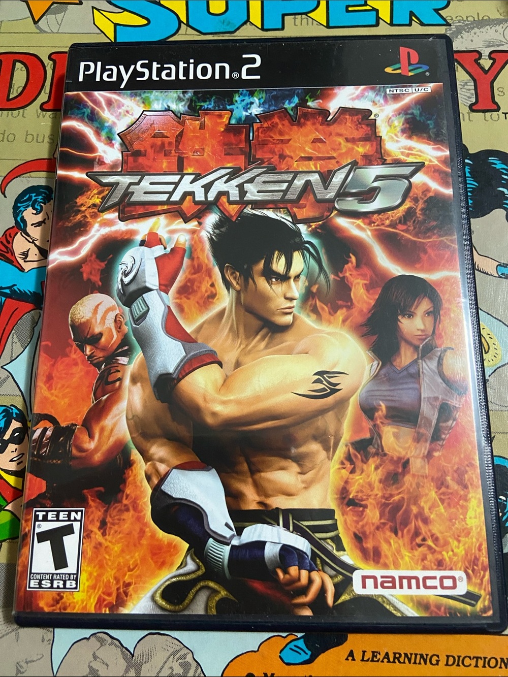 Tekken 5 (2005) PS2 Video Game No Manual Black Label